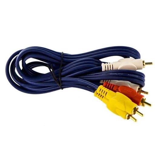 کابل ضخیم 3 به 3 RCA مدل F.A.S طول 1.5 متری،بدون نویز،مناسب برای انتقال صدا و تصویر،کیفیت ساخت بالا (فیش 3 به 3)