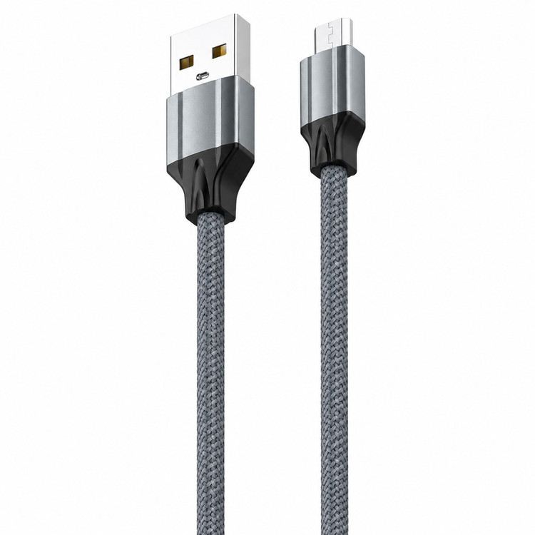 کابل میکرو یو اس بی فست شارژ 2.4 آمپر الدینیو LS441 به طول 2 متر/کابل فست شارژ MicroUSB الدینیو مدل LS441 (تخفیف ویژه)
