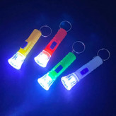 جاکلیدی فانتزی طرح چراغ قوه (چراغ دستی) مدل WJ-828 مجهز به یک عدد چراغ LED،قابل استفاده در باغ،خودرو،کوهنوردی و...