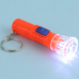 جاکلیدی فانتزی طرح چراغ قوه (چراغ دستی) مدل WJ-828 مجهز به یک عدد چراغ LED،قابل استفاده در باغ،خودرو،کوهنوردی و...