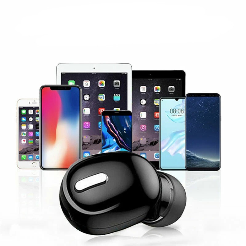 هندزفری بلوتوثی تک گوش WIRELESS (کوچکترین هندزفری بلوتوثی) دارای باطری داخلی بزرگ،مناسب برای رانندگان جهت ایمنی بیشتر