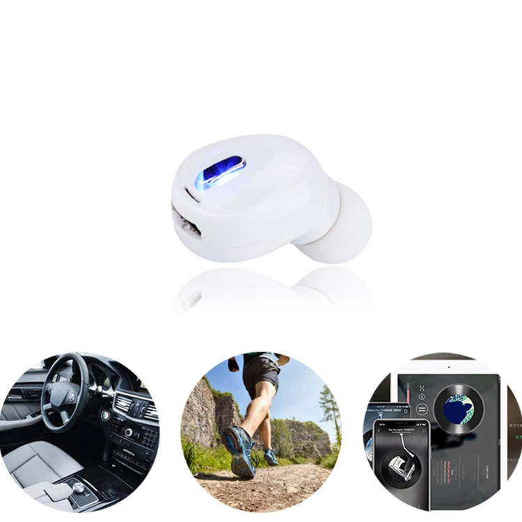 هندزفری بلوتوثی تک گوش WIRELESS (کوچکترین هندزفری بلوتوثی) دارای باطری داخلی بزرگ،مناسب برای رانندگان جهت ایمنی بیشتر