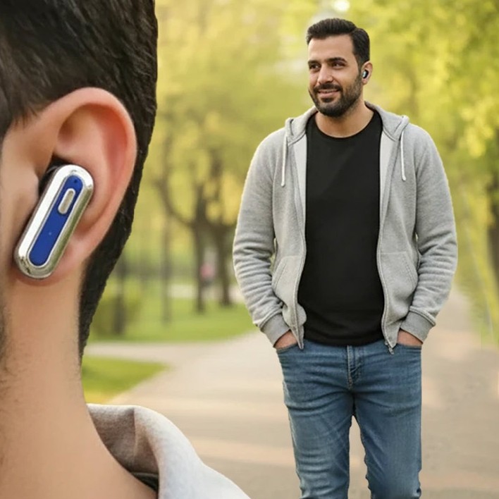 هندزفری بلوتوثی تک گوش خلبانی های فای مدل HI-FI M11 دارای طراحی شیک،باطری داخلی بزرگ،مناسب برای رانندگان جهت ایمنی بیشتر