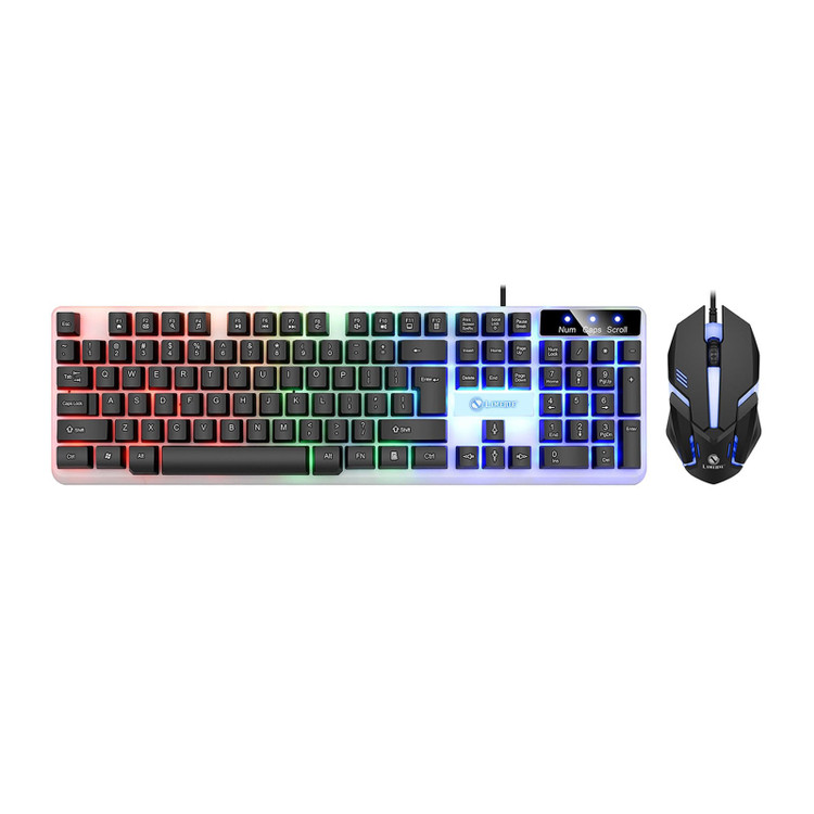 ست ماوس و کیبورد گیمینگ مدل F92 RGB دارای کلید های نرم و کم صدا،مناسب برای گیم،تایپ و استفاده روزمره (تخفیف ویژه)