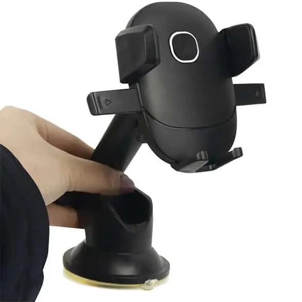 هولدر موبایل جرثقیلی (آسانسوری) با قابلیت نصب بروی شیشه و داشبورد خودرو،چرخش 360 درجه در محور،اتصالات محکم (تخفیف ویژه)