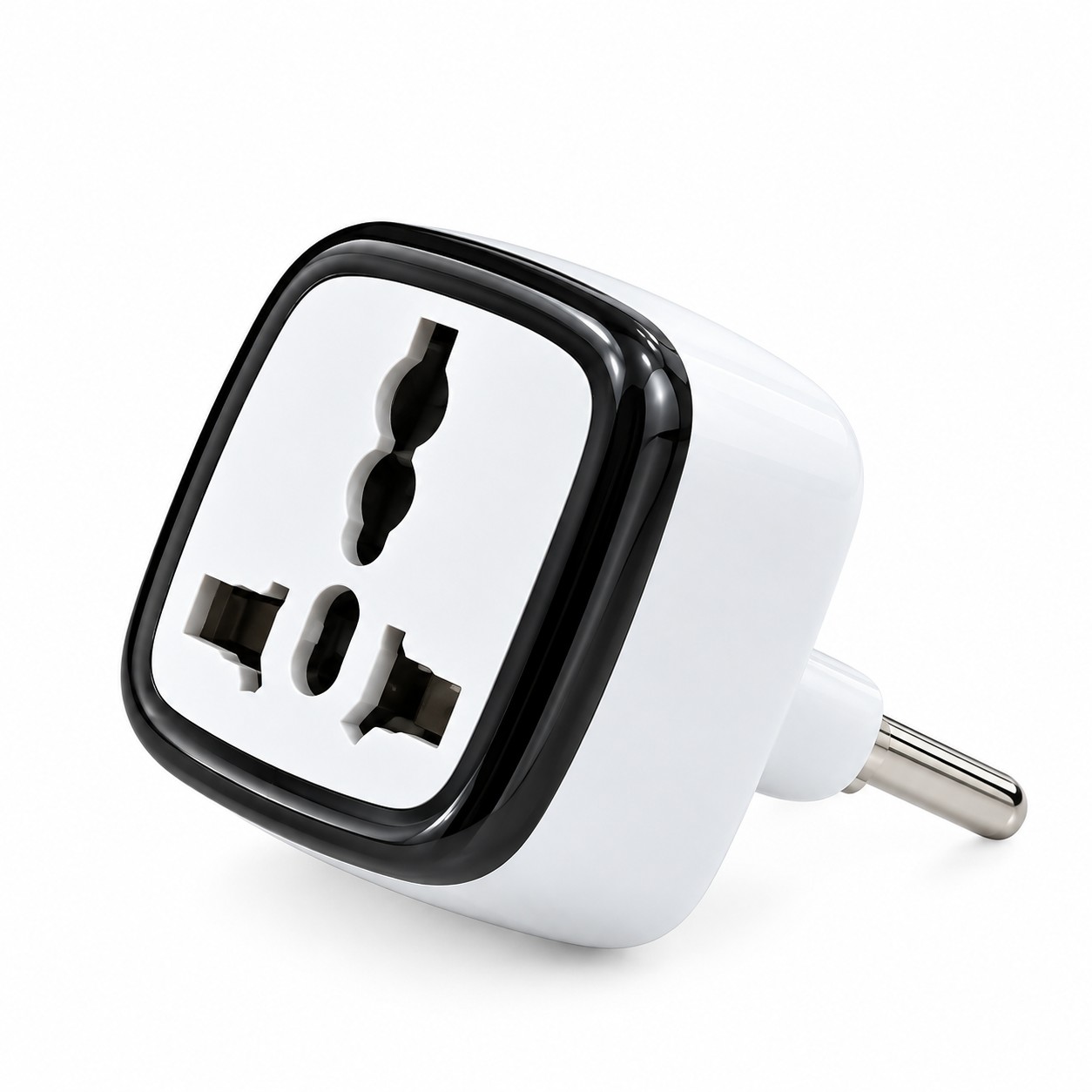 تبدیل برق 3 به 2 چراغدار ELECTRIC مدل M-01 دارای استاندارد FCC/CE مقاوم در برابر دمای بالا و سایر آسیب های احتمالی