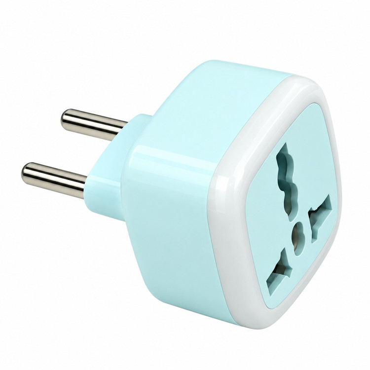 تبدیل برق 3 به 2 چراغدار ELECTRIC مدل M-01 دارای استاندارد FCC/CE مقاوم در برابر دمای بالا و سایر آسیب های احتمالی