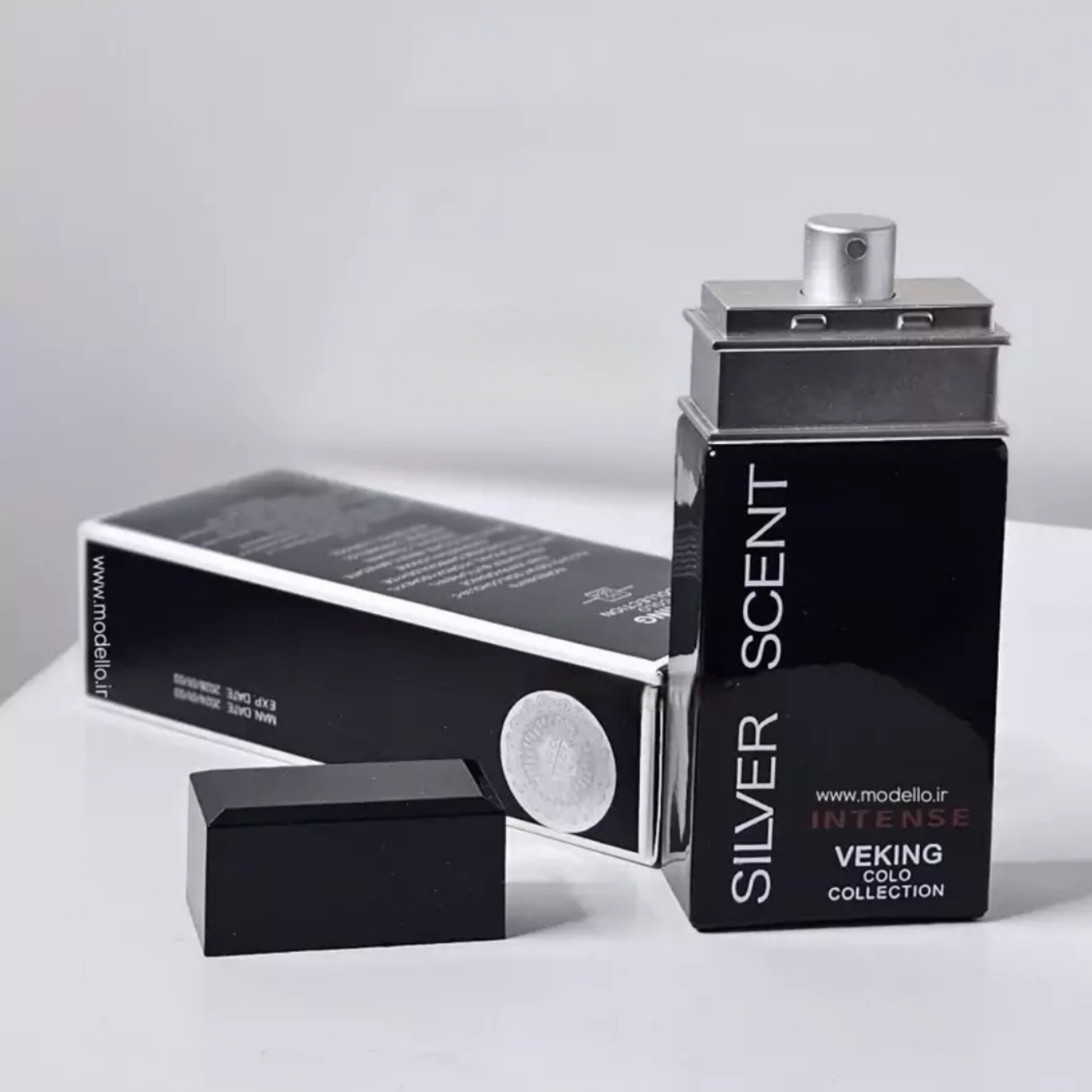 عطر جیبی مردانه ویکینگ کولو کالکشن مدل سیلورسنت (هولوگرام دار شرکتی) با رایحه ای گرم و تلخ حجم 25 میلی لیتر (تخفیف ویژه)