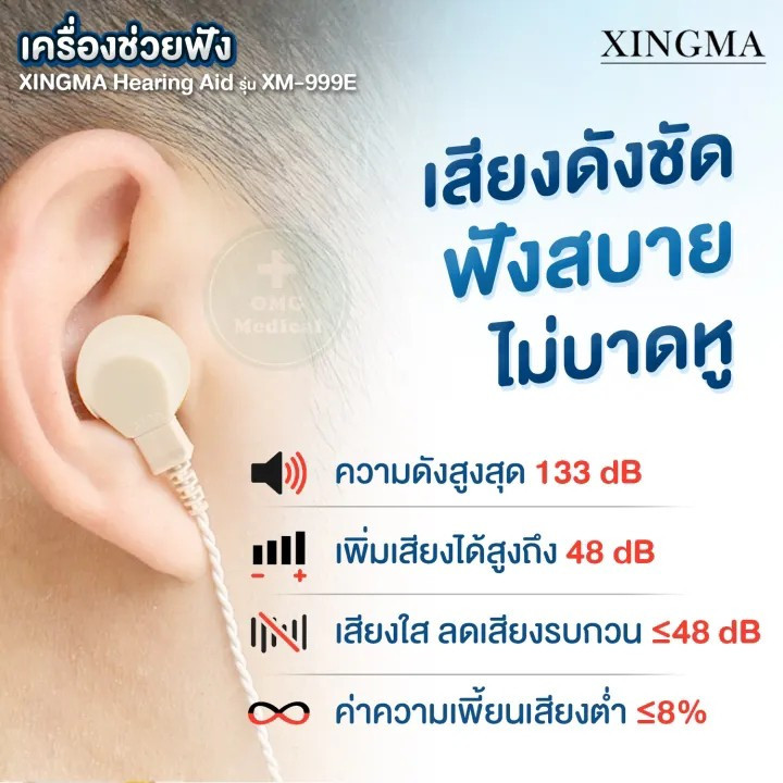 سمعک جیبی XINGMA مدل XM-999E،مناسب برای افرادی که دچار کم شنوایی،وزوز گوش یا مشکل در شنیدن واضح هستند