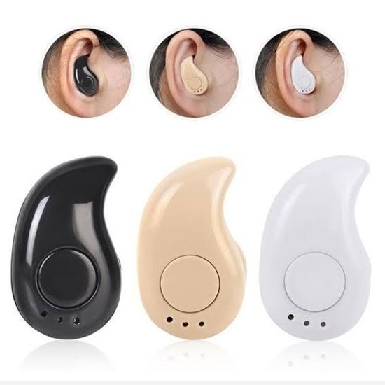 هندزفری بلوتوثی تک گوش حلزونی مدل S530 طرح Jabra Mini (کوچکترین هندزفری بلوتوثی) مناسب برای رانندگان جهت ایمنی بیشتر
