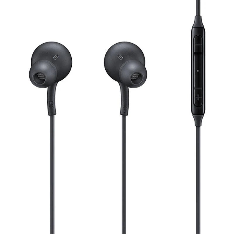 هندزفری سیمی اورجینال سامسونگ ای کی جی مدل AKG DM-10 با کانکتور Type-C مجهز به کلید های فیزیکی برای کنترل ولوم موسیقی