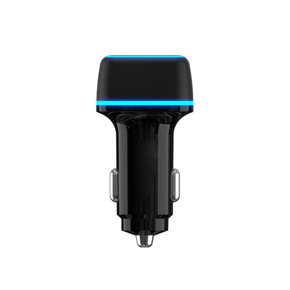 شارژر فندکی فست شارژ دو پورت WKN-706 3.3A QC4.0 PD 30W/شارژر فندکی خودرو مدل WKN-706 با توان 30 وات (دارای نشانگر LED)