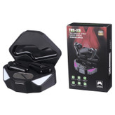 هندزفری بلوتوثی گیمینگ مدل TWS-X15 مجهز به سیستم کاهش نویز و دارای حالت Game،پشتیبانی از فناوری TWS،دارای نورپردازی زیبا