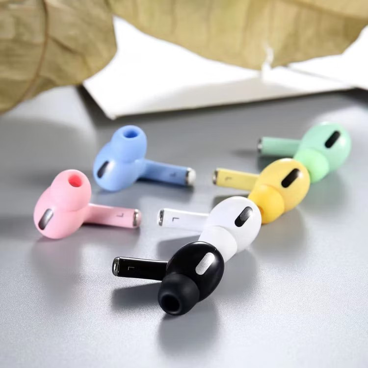 هندزفری بلوتوثی رنگی طرح AirPods Pro 2 دارای میکروفون داخلی جهت برقراری مکالمه،برخورداری از پنل لمسی (ایرپاد پرو رنگی)