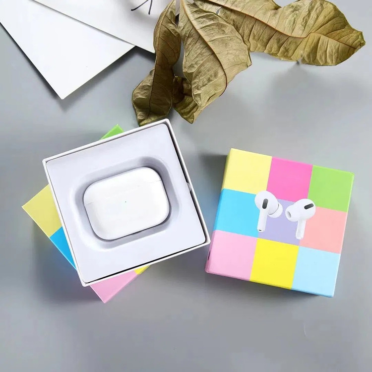 هندزفری بلوتوثی رنگی طرح AirPods Pro 2 دارای میکروفون داخلی جهت برقراری مکالمه،برخورداری از پنل لمسی (ایرپاد پرو رنگی)