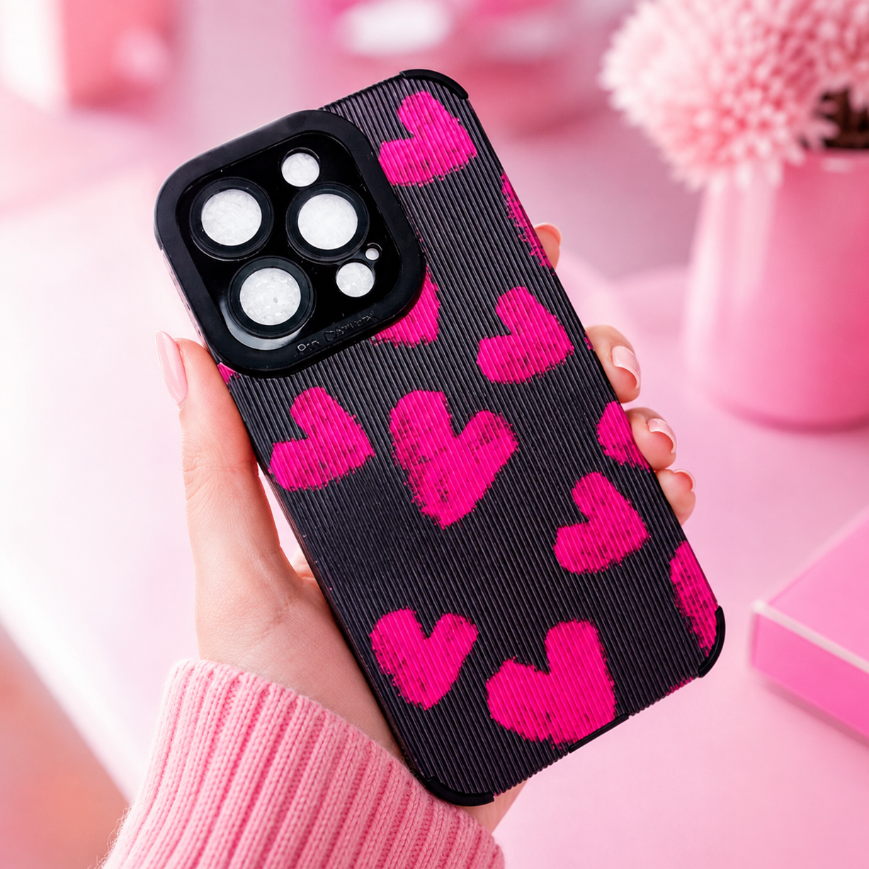کاور طرحدار ژله ای محافظ لنزدار (دخترانه) مناسب برای گوشی موبایل اپل IPHONE 14 PRO (تخفیف ویژه)