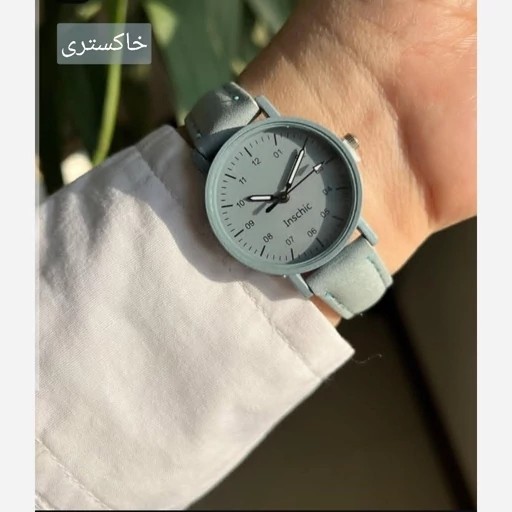 ساعت مچی عقربه ای دخترانه/زنانه برند Inschic دارای صفحه گرد،طراحی ساده و زیبا،بند مخمل چرم منعطف و... (تخفیف ویژه)
