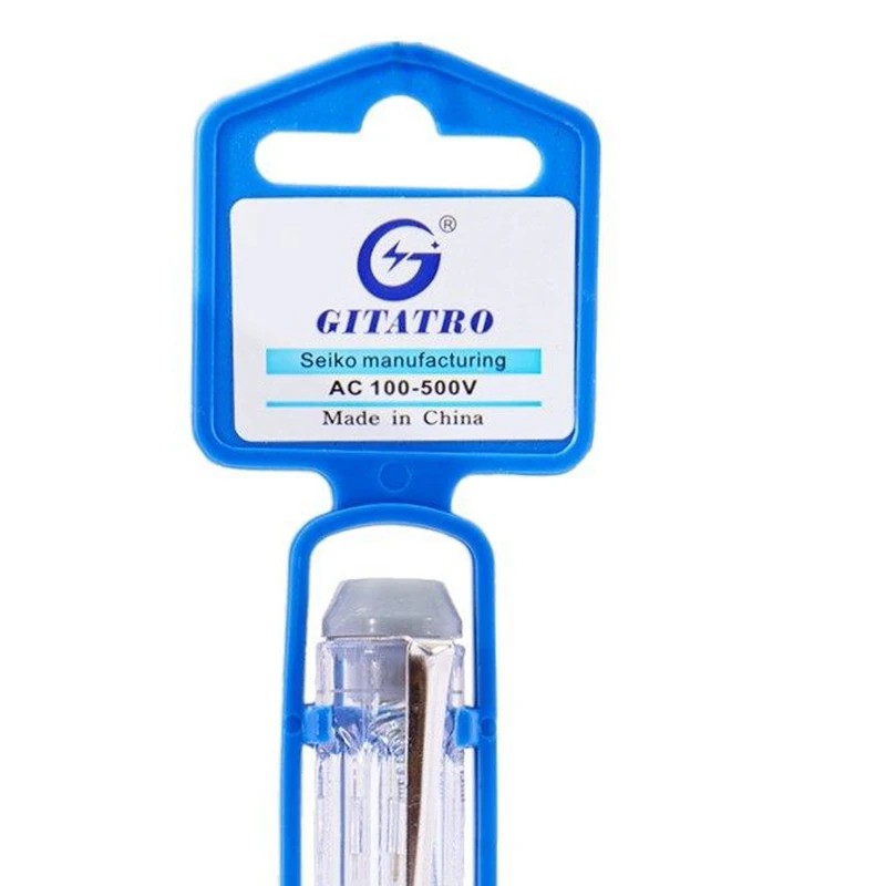 فازمتر جیتاترو GITATRO AC 100-500V،پیچ گوشتی فازمتر جیتاترو دارای سری دوسو از جنس کروم وانادیوم غیر قابل تعویض