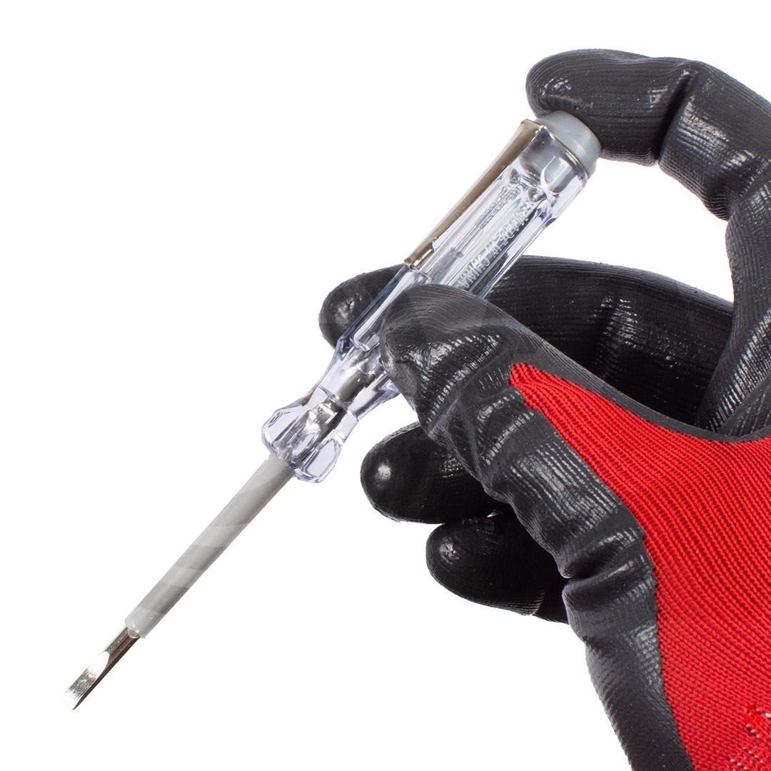 فازمتر جیتاترو GITATRO AC 100-500V،پیچ گوشتی فازمتر جیتاترو دارای سری دوسو از جنس کروم وانادیوم غیر قابل تعویض