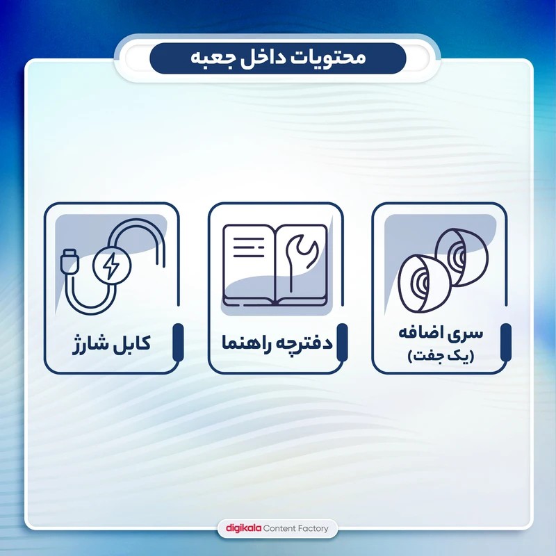هندزفری بلوتوثی اورجینال HAYLOU مدل GT7 Neo نویزکنسلینگ سنسور مجاورت ANC-ENC ترنپرسی فعال (جنس اصلی و درجه یک)