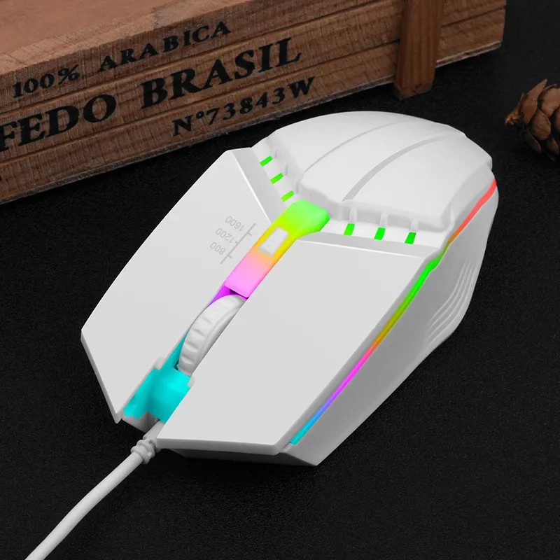 ماوس گیمینگ باسیم مدل X3،دارای نورپردازی RGB،دارای طراحی آرگونومیک و عملکردی سریع و روان (تخفیف ویژه)