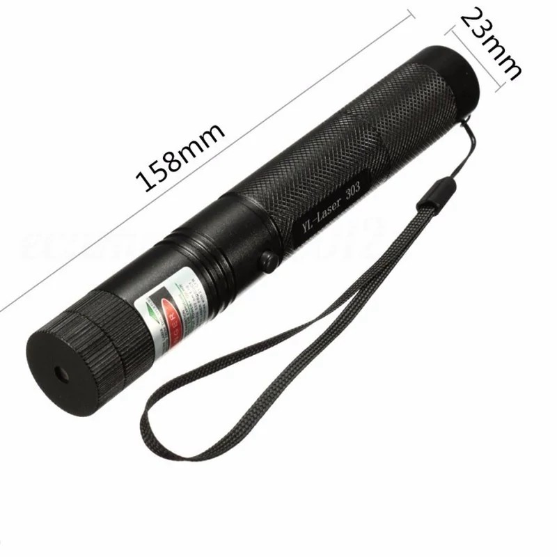 لیزر شارژی پوینتر سبز خطی دوربرد 10 کیلومتری،مدل Laser 303،دارای قفل امنیتی،مناسب برای جاده سازی،دریانوردی،کشتیرانی،و...