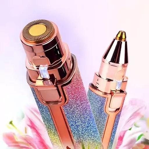 موزن اکلیلی دوکاره شارژی مدل CF-001A/CF-001B،شیور صورت،ابرو و بینی (شیور ماتیکی اکلیلی شارژی زنانه) تخفیف ویژه