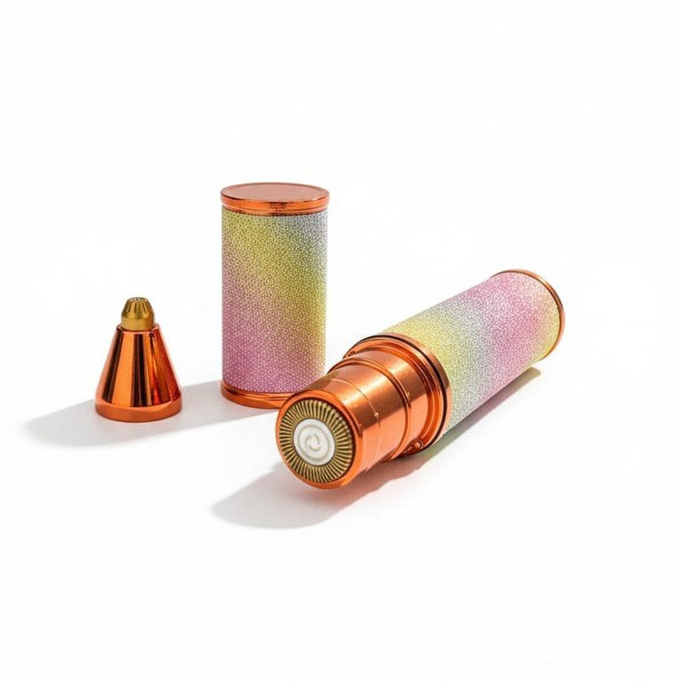 موزن اکلیلی دوکاره شارژی مدل CF-001A/CF-001B،شیور صورت،ابرو و بینی (شیور ماتیکی اکلیلی شارژی زنانه) تخفیف ویژه