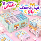 پاک کن معطر ژله ای مغزدار فانتزی و کیوت سانریو،پاک کن میوه ای پاستیلی مغزدار،ترند ترین مدل های کرومی،کیتی،سینمارول و...