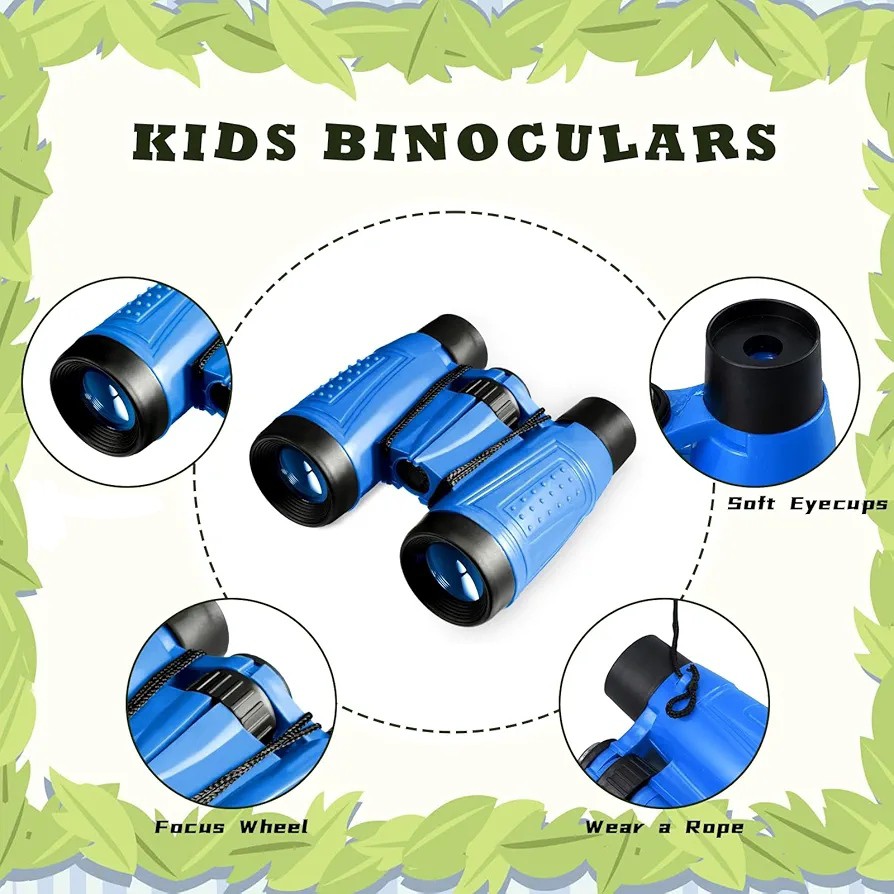دوربین شکاری دوچشمی بینوکولارس (Binoculars) قطب نما دار مدل 6X30 مناسب برای استفاده در کمپینگ ها،پیک نیک و کوهنوردی و...