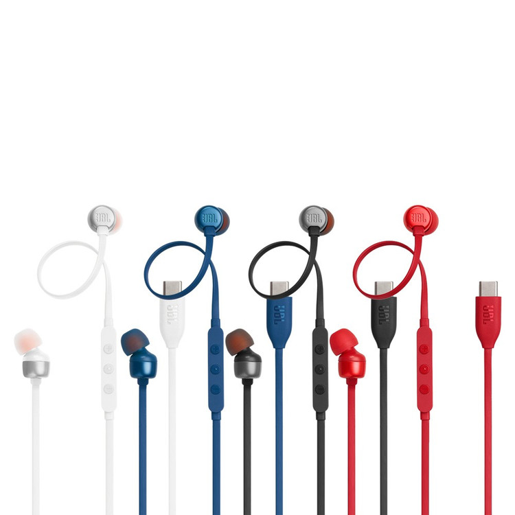 هندزفری سیم دار تایپ سی برند جی بی ال مدل JBL TUNE 310C USB-C مجهز به کلیدهای کنترلی موسیقی،مناسب برای مکالمه و موزیک