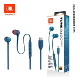 هندزفری سیم دار تایپ سی برند جی بی ال مدل JBL TUNE 310C USB-C مجهز به کلیدهای کنترلی موسیقی،مناسب برای مکالمه و موزیک