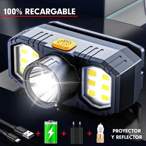 چراغ قوه هدلایت و پیشانی شارژی LED سه حالته مدل CREE XPE،مناسب برای کوهنوردی،کمپینگ،طبیعت گردی و فعالیت های شبانه