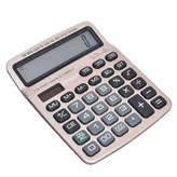 ماشین حساب رومیزی 14 رقم سیتیزن مدل CITIZEN CT-1156G دارای پنل شارژ خورشیدی جهت کارکرد ماشین حساب بدون استفاده از باتری