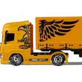 اسباب بازی تریلی اسکانیا SCANIA مای توی همراه با کانتینر،تریلی ولوو VOLVO کشنده FH500 همراه با کانتینر (تخفیف ویژه)