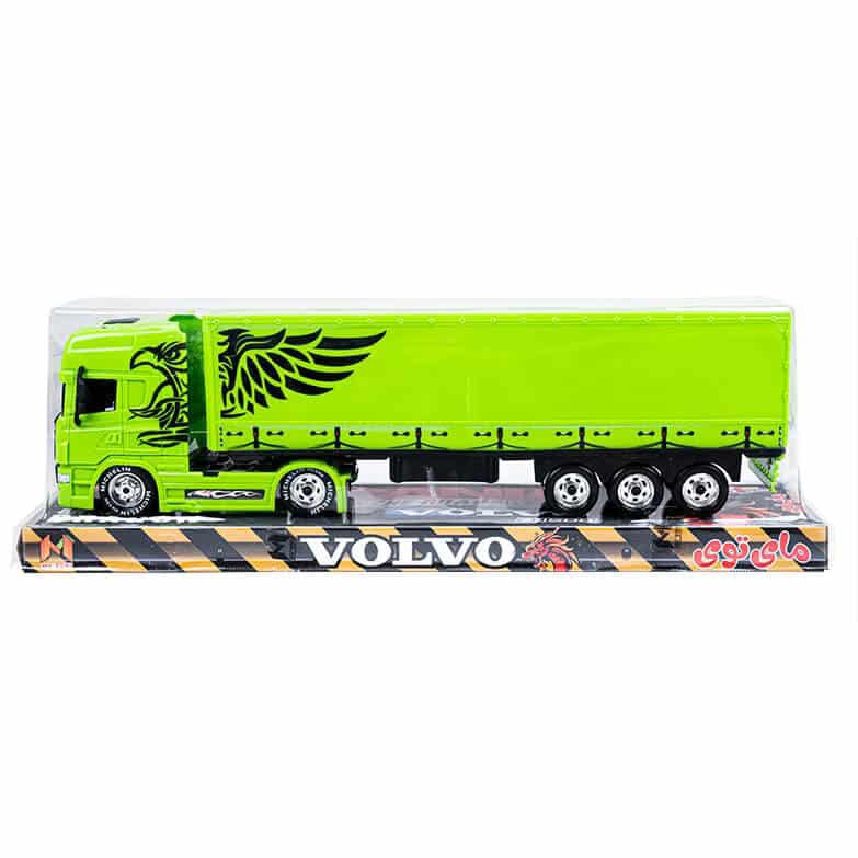 اسباب بازی تریلی اسکانیا SCANIA مای توی همراه با کانتینر،تریلی ولوو VOLVO کشنده FH500 همراه با کانتینر (تخفیف ویژه)