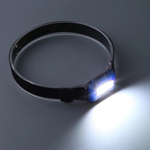 چراغ قوه هدلایت و پیشانی LED سه حالته مدل HEADLAMP 10W COB،مناسب برای کوهنوردی،کمپینگ،طبیعت گردی و فعالیت های شبانه