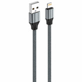 کابل لایتنینگ فست شارژ 2.4 آمپر الدینیو LS441 طول 1 متر/کابل فست شارژ لایتنینگ LDNIO مدل LS441 با طول 100 سانتی متر