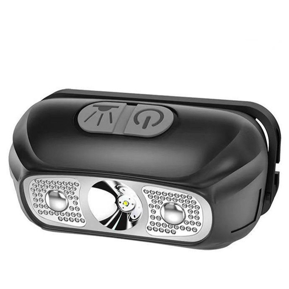 چراغ قوه هدلایت و پیشانی شارژی LED چند حالته مدل HL-05 دارای سنسور حرکت برای روشن و خاموش شدن،مناسب برای کوهنوردی،کمپینگ