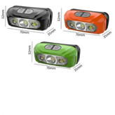چراغ قوه هدلایت و پیشانی شارژی LED چند حالته مدل HL-05 دارای سنسور حرکت برای روشن و خاموش شدن،مناسب برای کوهنوردی،کمپینگ