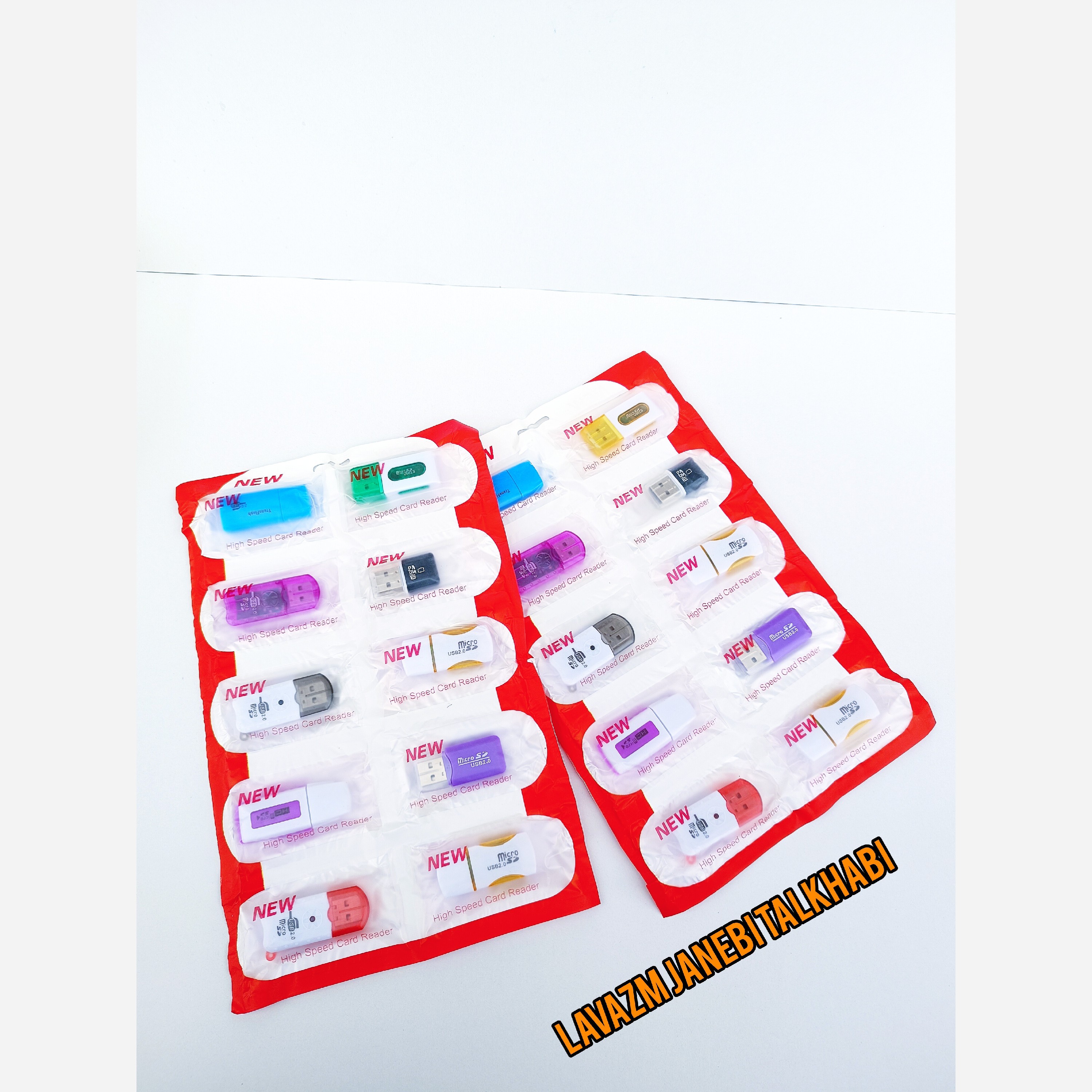 رم ریدر تک کاره چراغ دار MicroSD،کارت خوان میکرو اس دی USB 2.0 در طرحهای متنوع و جذاب بسته 1 عددی (تخفیف ویژه)