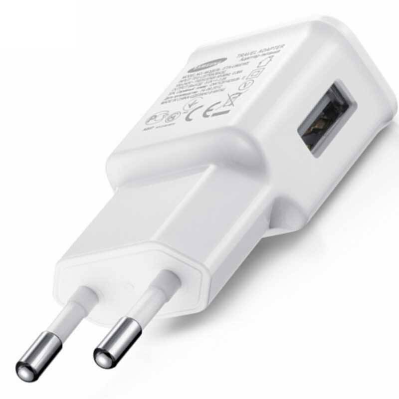 شارژر دیواری سامسونگ مدل EK-8680 با شدت جریان خروجی 2 آمپر در 5 ولت (استاندارد) مناسب برای ساعت هوشمند،ایرپاد،انواع گجت