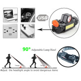 چراغ قوه هدلایت و پیشانی شارژی دو کاره مگنتی مدل HIGH POWER HEAD LAMP دارای دو پنل نوردهی نقطه ای و گسترده (کیفیت عالی)