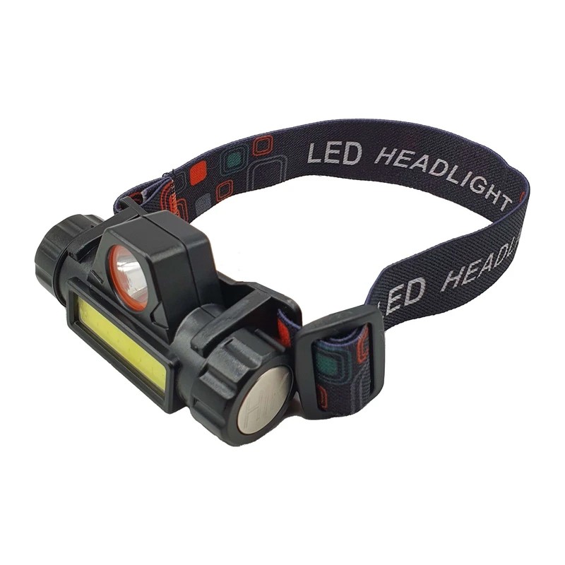 چراغ قوه هدلایت و پیشانی شارژی دو کاره مگنتی مدل HIGH POWER HEAD LAMP دارای دو پنل نوردهی نقطه ای و گسترده (کیفیت عالی)