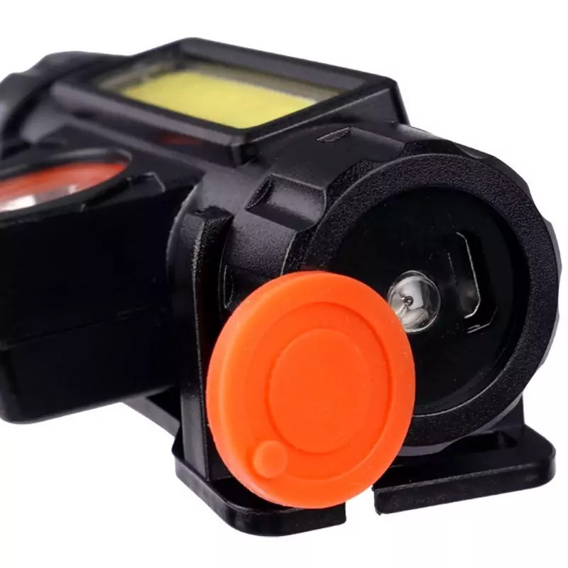 چراغ قوه هدلایت و پیشانی شارژی دو کاره مگنتی مدل HIGH POWER HEAD LAMP دارای دو پنل نوردهی نقطه ای و گسترده (کیفیت عالی)