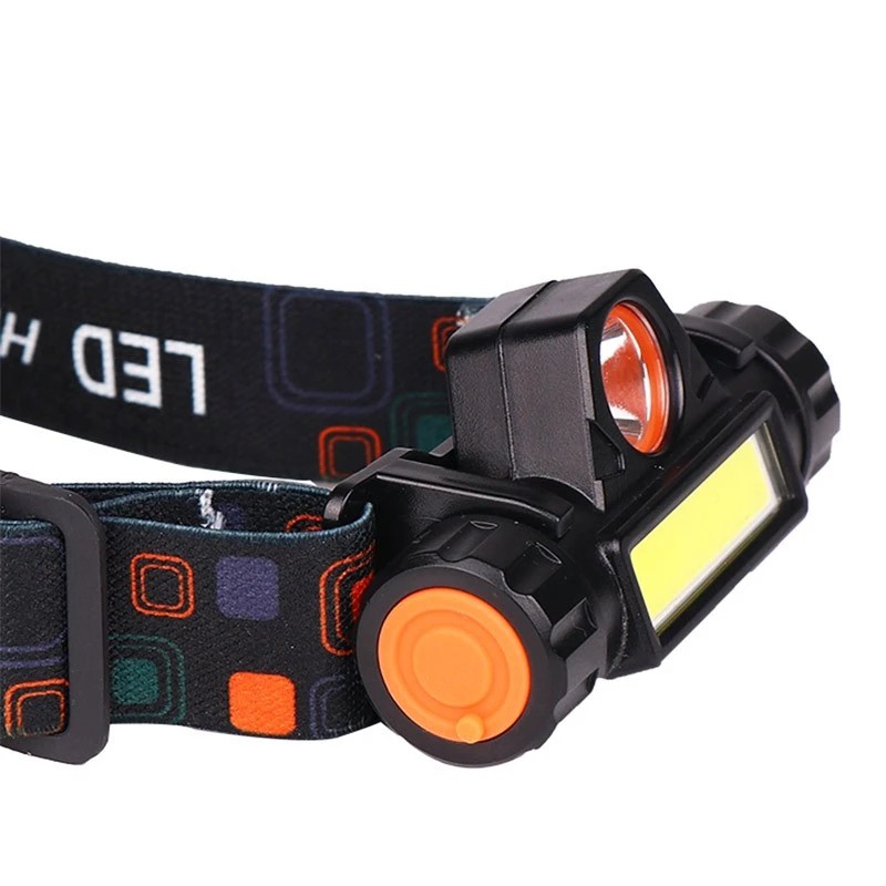 چراغ قوه هدلایت و پیشانی شارژی دو کاره مگنتی مدل HIGH POWER HEAD LAMP دارای دو پنل نوردهی نقطه ای و گسترده (کیفیت عالی)