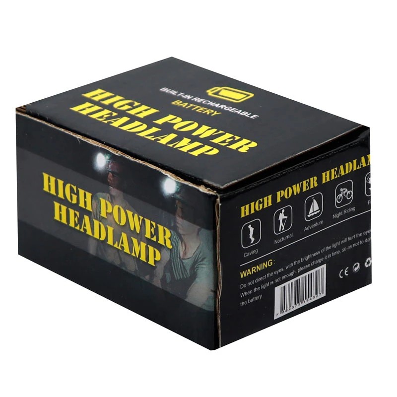 چراغ قوه هدلایت و پیشانی شارژی دو کاره مگنتی مدل HIGH POWER HEAD LAMP دارای دو پنل نوردهی نقطه ای و گسترده (کیفیت عالی)