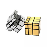 مکعب روبیک چی ای مدل کای وای حجمی آینه ای (QY Mirror 3x3x3)،دارای گردش نرم و روان،مناسب برای رده سنی 6 سال به بالا