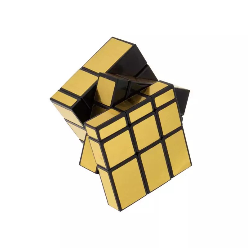 مکعب روبیک چی ای مدل کای وای حجمی آینه ای (QY Mirror 3x3x3)،دارای گردش نرم و روان،مناسب برای رده سنی 6 سال به بالا