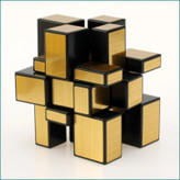 مکعب روبیک چی ای مدل کای وای حجمی آینه ای (QY Mirror 3x3x3)،دارای گردش نرم و روان،مناسب برای رده سنی 6 سال به بالا